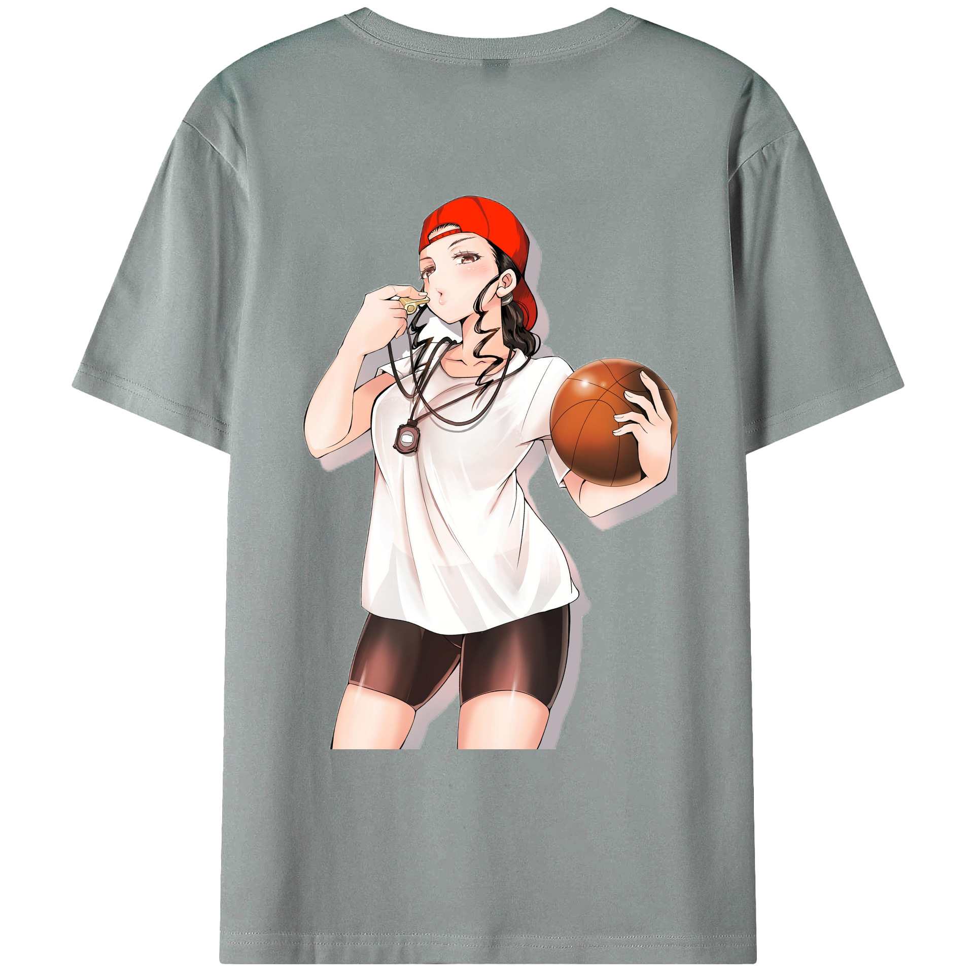 （画像用） SLAM DUNK／スラムダンク 綿100％ メンズ半袖Tシャツ（バックプリント） 通気性